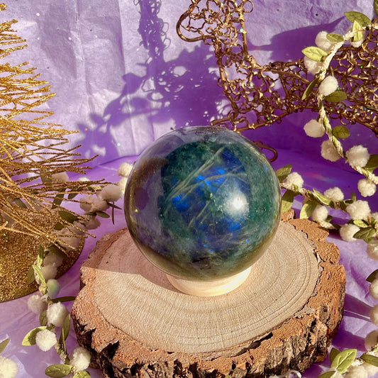 labradorite sphere