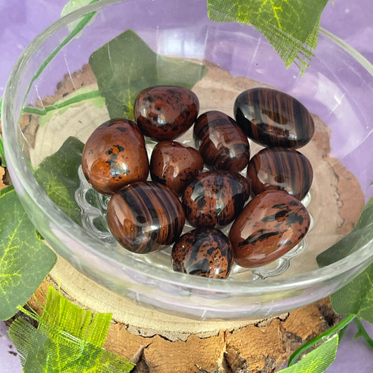 mahogany obsidian tumbles