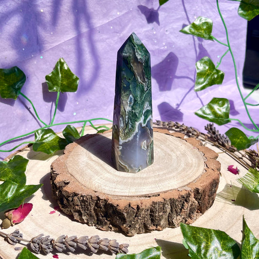 moss agate tower e