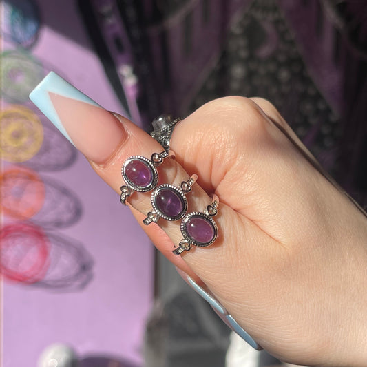 amethyst rings