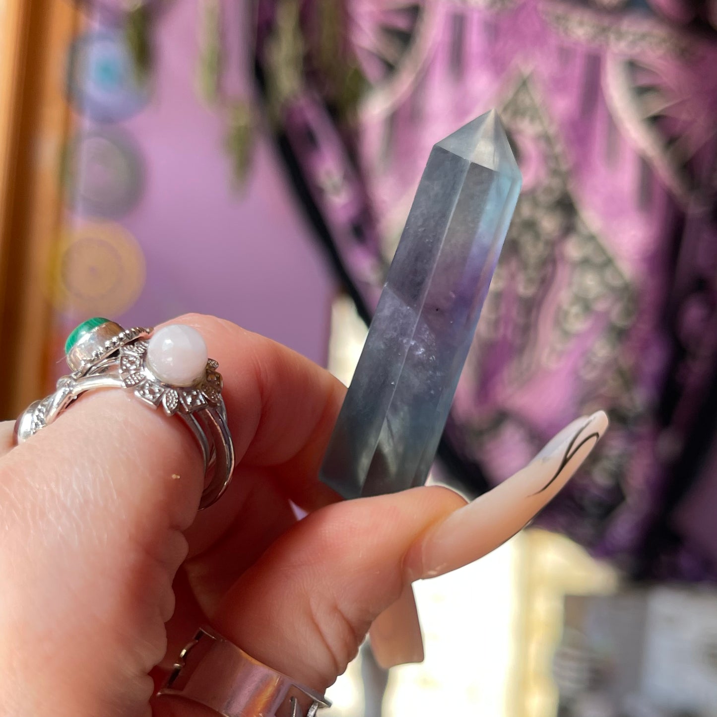 rainbow fluorite towers (xsmall)