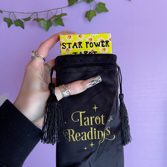 tarot readings pouch