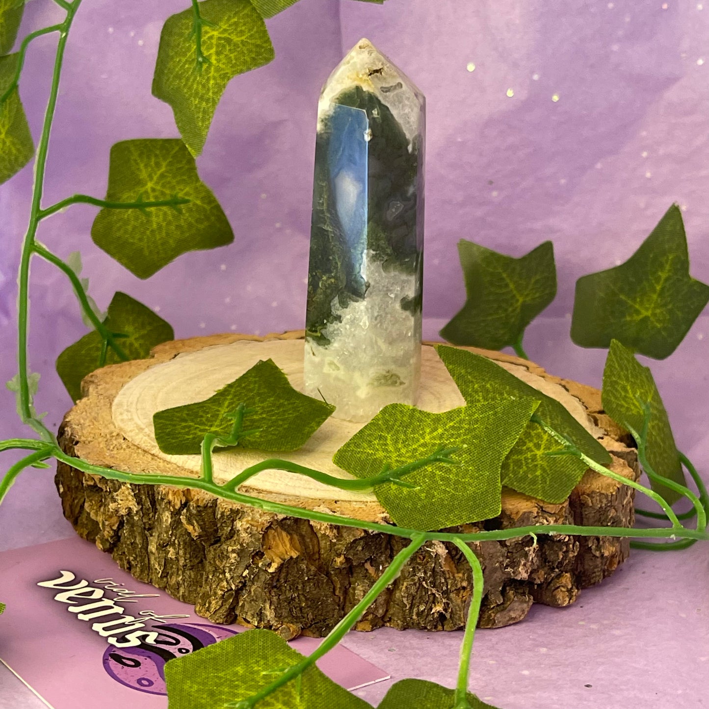 moss agate tower A