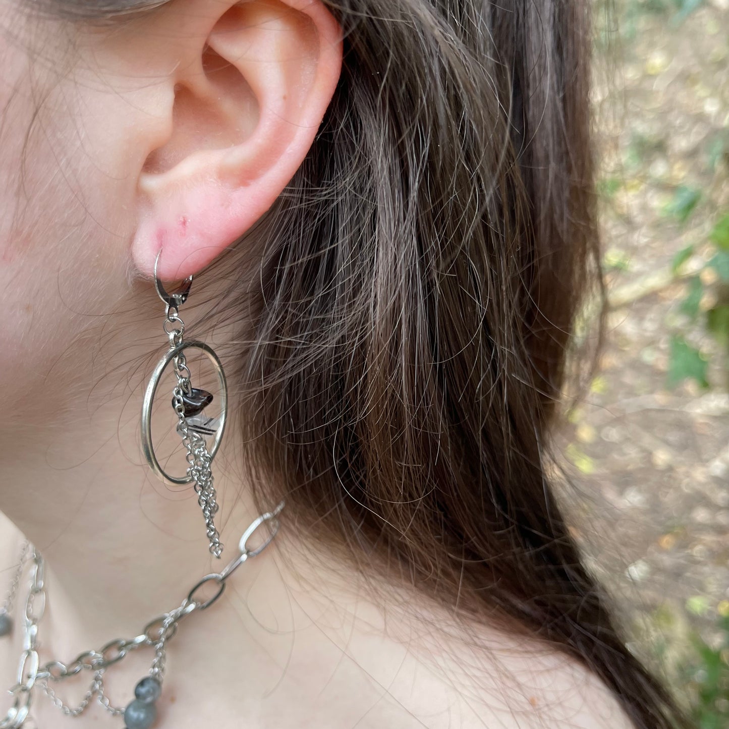 wheel of protection earrings