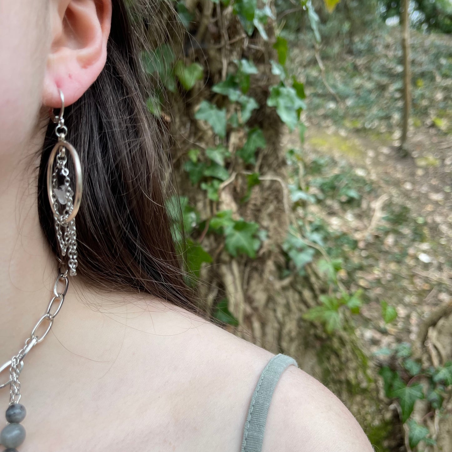 wheel of protection earrings