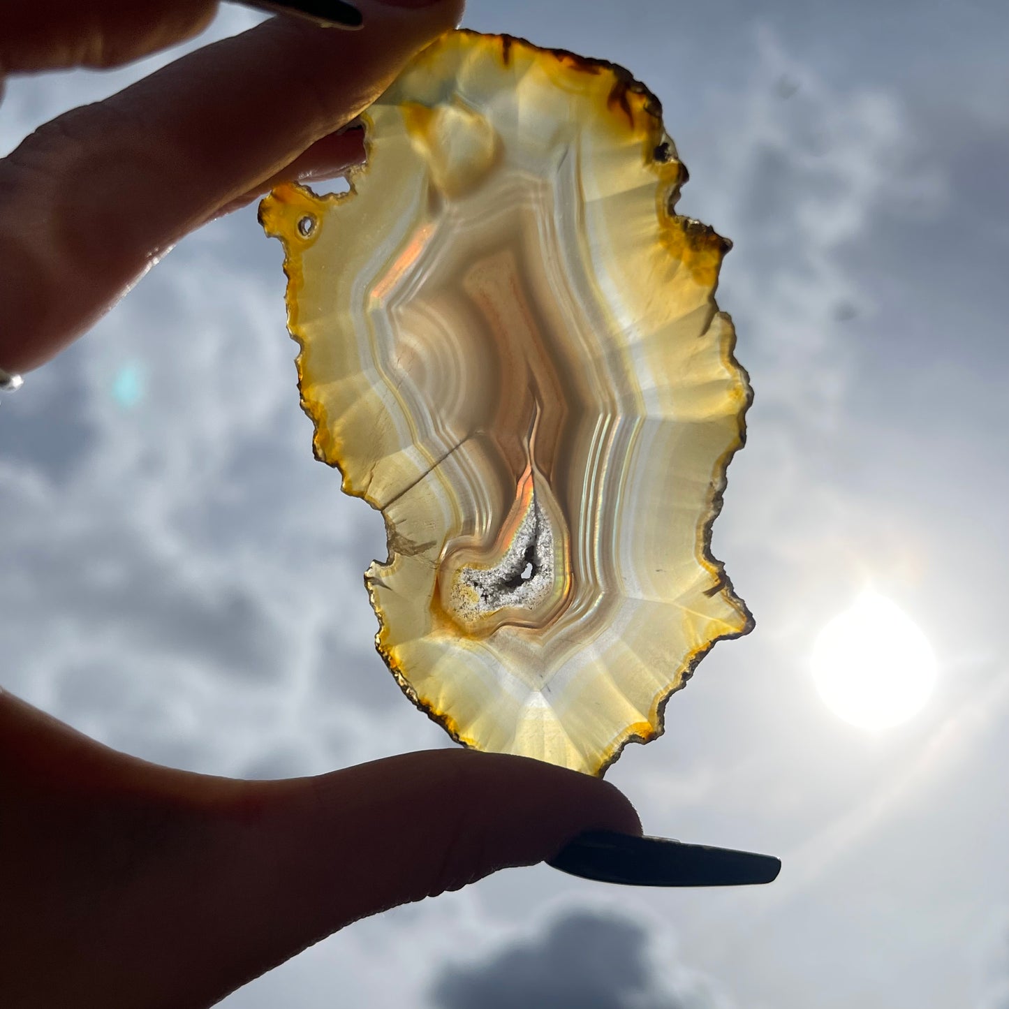 iris agate slab B